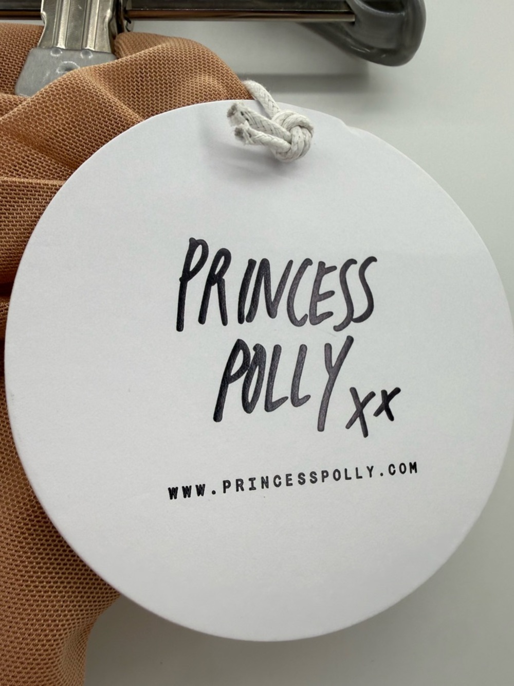 NWT princess polly Atticus mesh overlay Mini Dress Strapless Bustier Nude size 4 - Picture 4 of 13